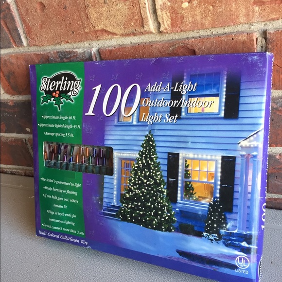Sterling 100 Christmas Lights "add a light” - Picture 8 of 9